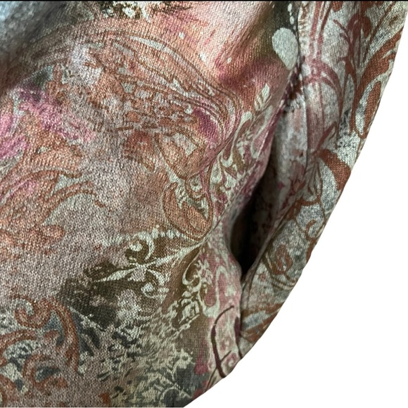 One World Women’s Cowl Neck Tunic - NWT - Size L New Year’s Eve - Picture 3 of 5